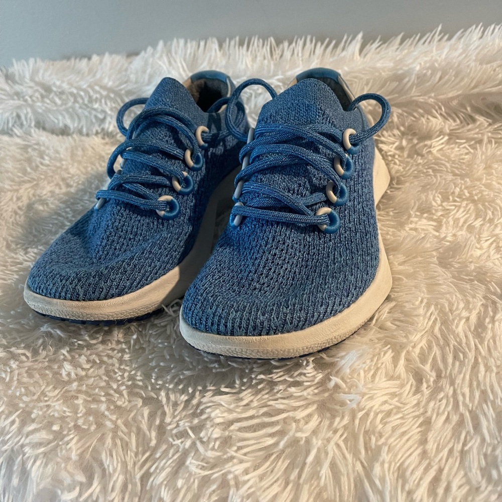 Allbirds Ocean Blue Knit Shoes